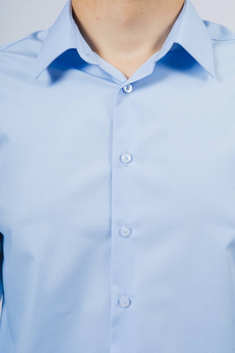 Рубашки с длинным рукавом Nadex 01-047411/204-23.182-188 голубой