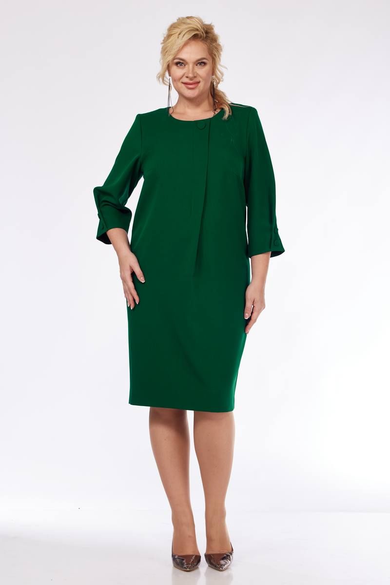 Платья SVT-fashion 586 зеленый