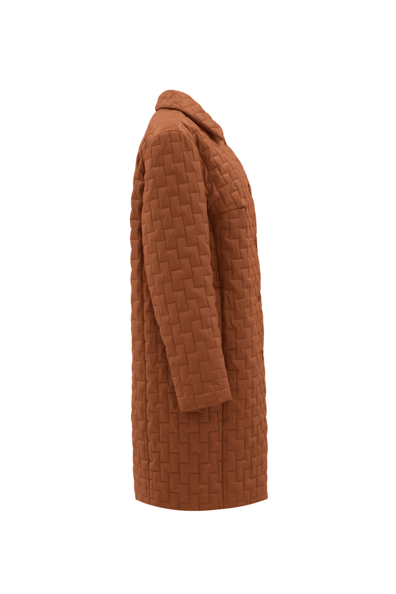 Женское пальто Elema 5-12004-1-170 глина