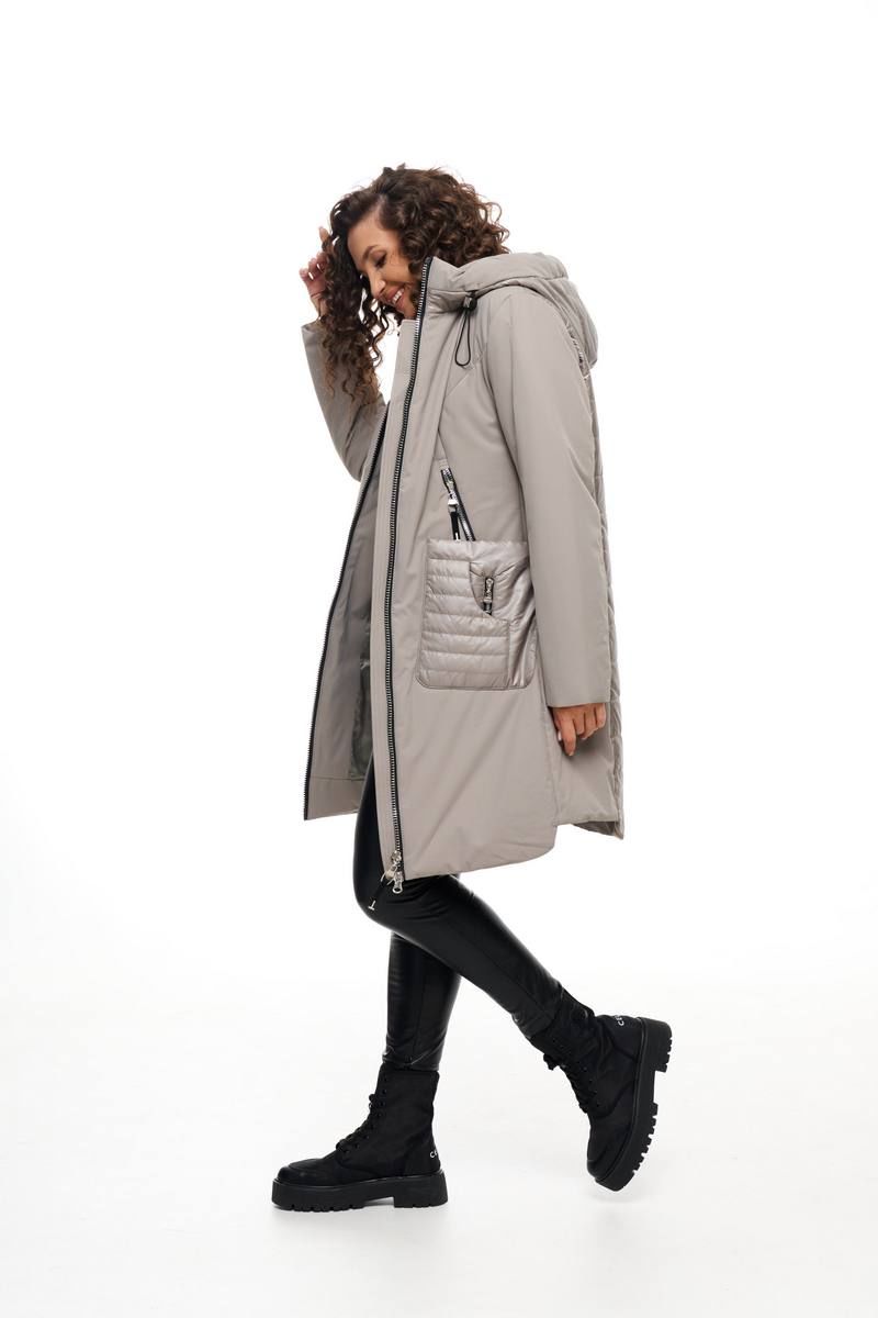 Женское пальто Beautiful&Free 6090 капучино