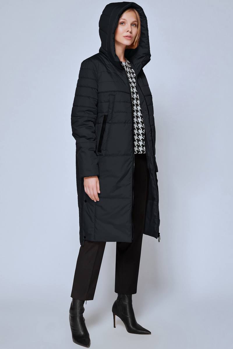 Женская куртка Bazalini 4301 черный