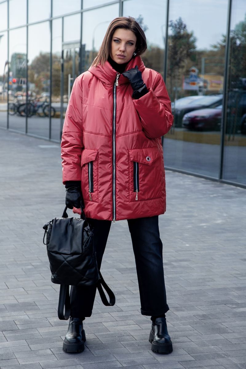 Женская куртка Lady Secret 6349/1 светло-рубиновый