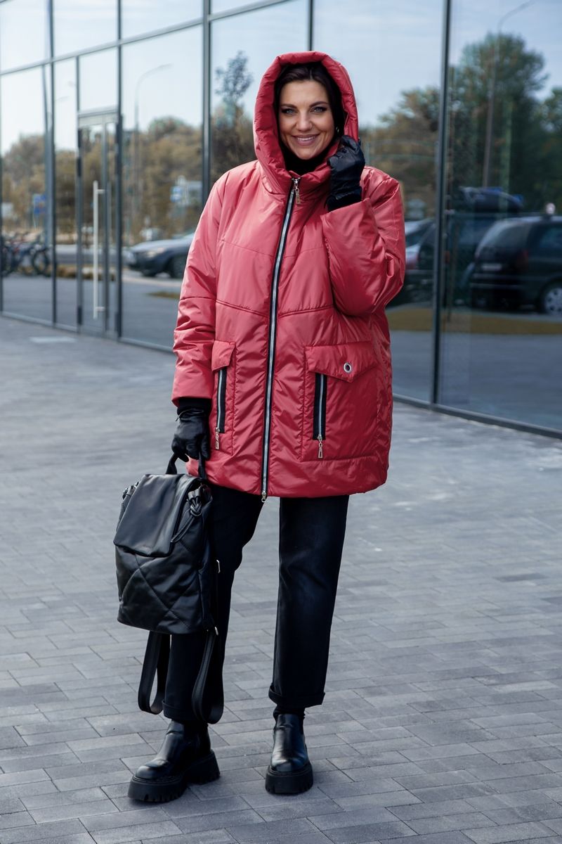 Женская куртка Lady Secret 6349/1 светло-рубиновый