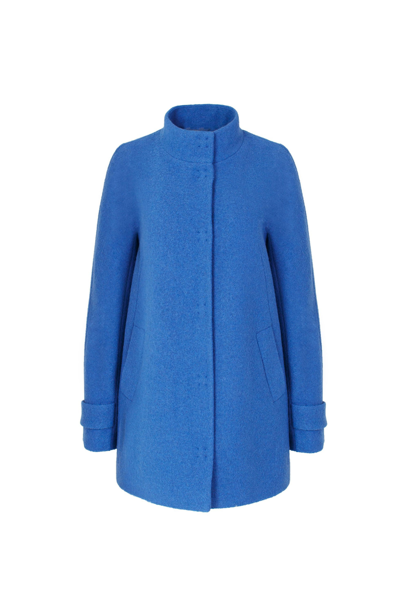 Женское пальто Elema 1-12465-1-164 голубой