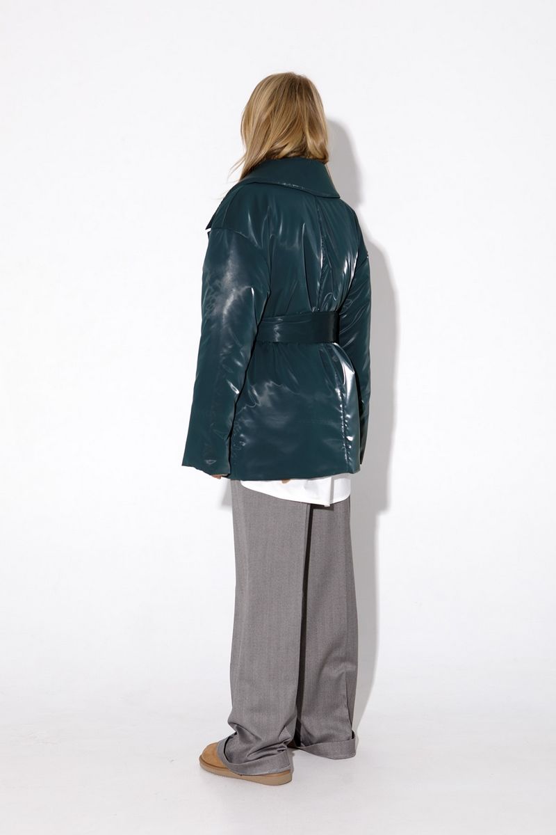 Женская куртка PiRS 5012 изумрудный