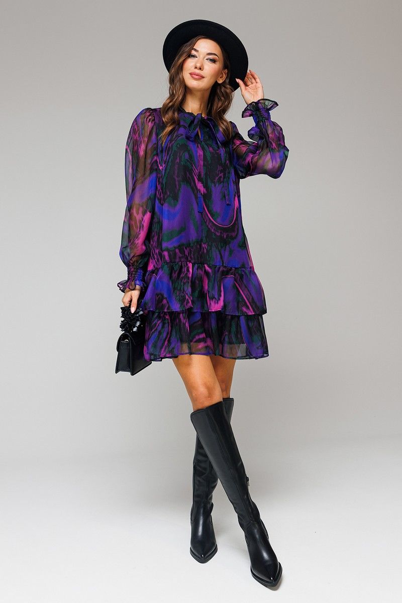 Платья Butеr 2566 фиолетовый