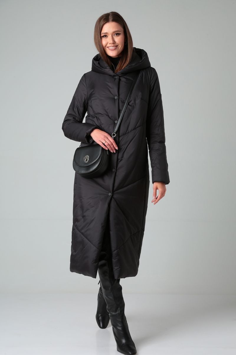 Женское пальто DOGGI 5015/1 черный
