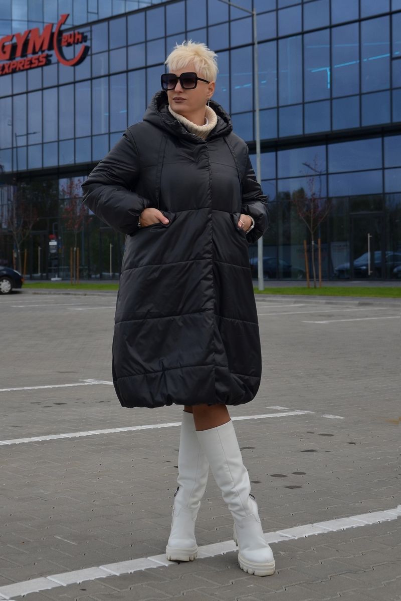 Женское пальто DOGGI 5028 черный