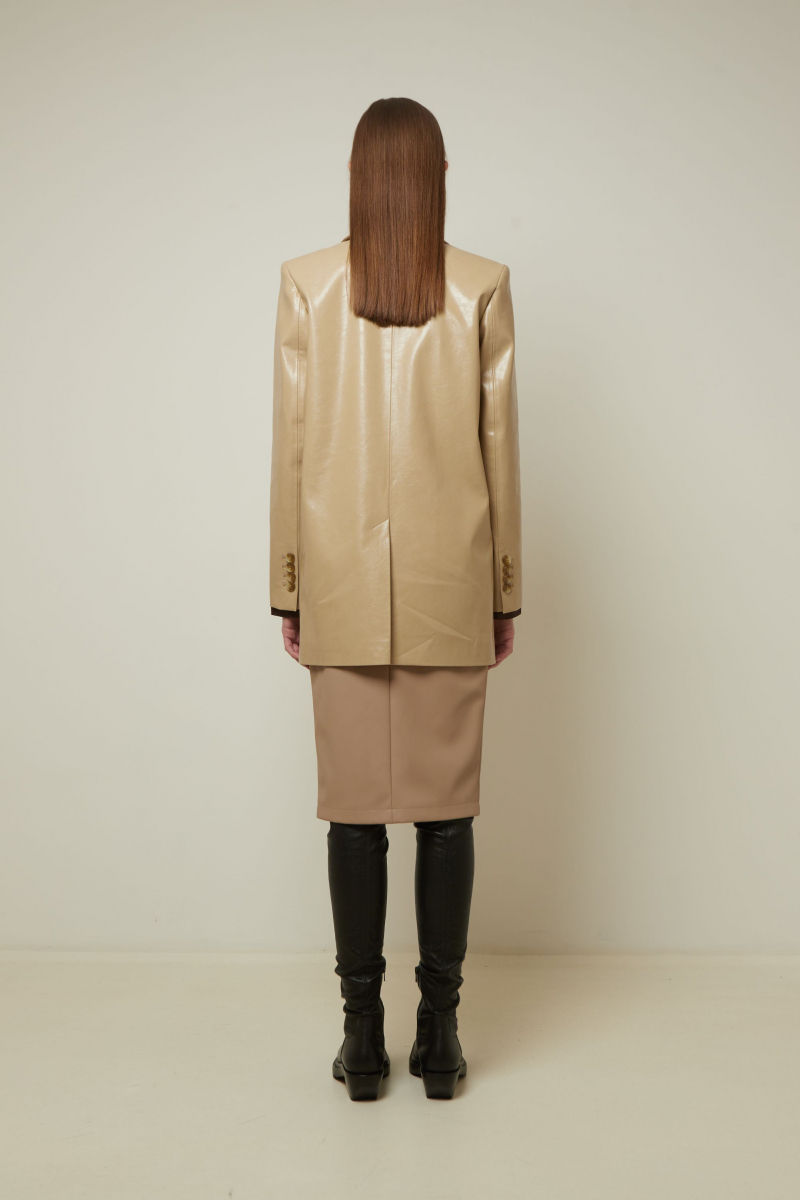 Женское пальто Elema 1-12762-1-170 бежевый