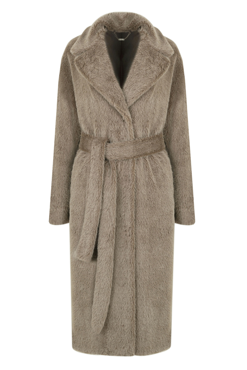 Женское пальто Elema 1-528-164 бежевый