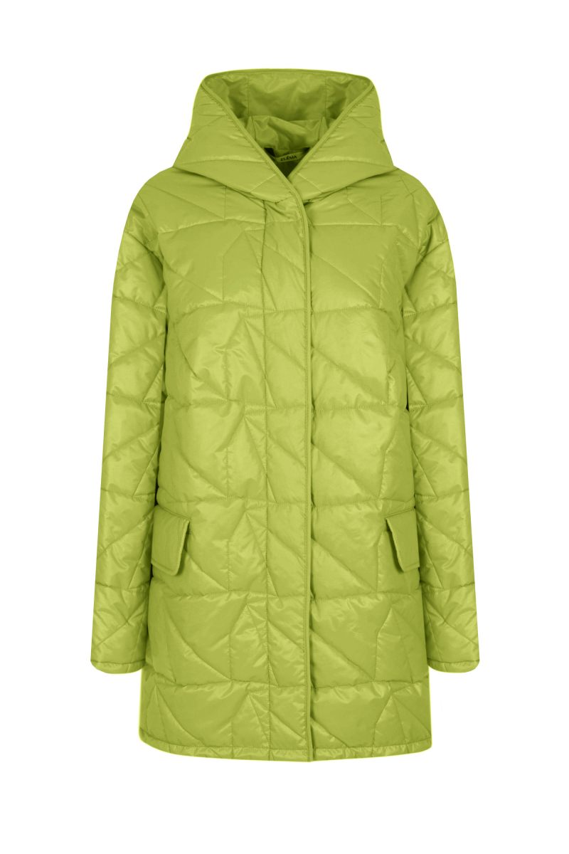 Женская куртка Elema 4-233-170 светло-зелёный