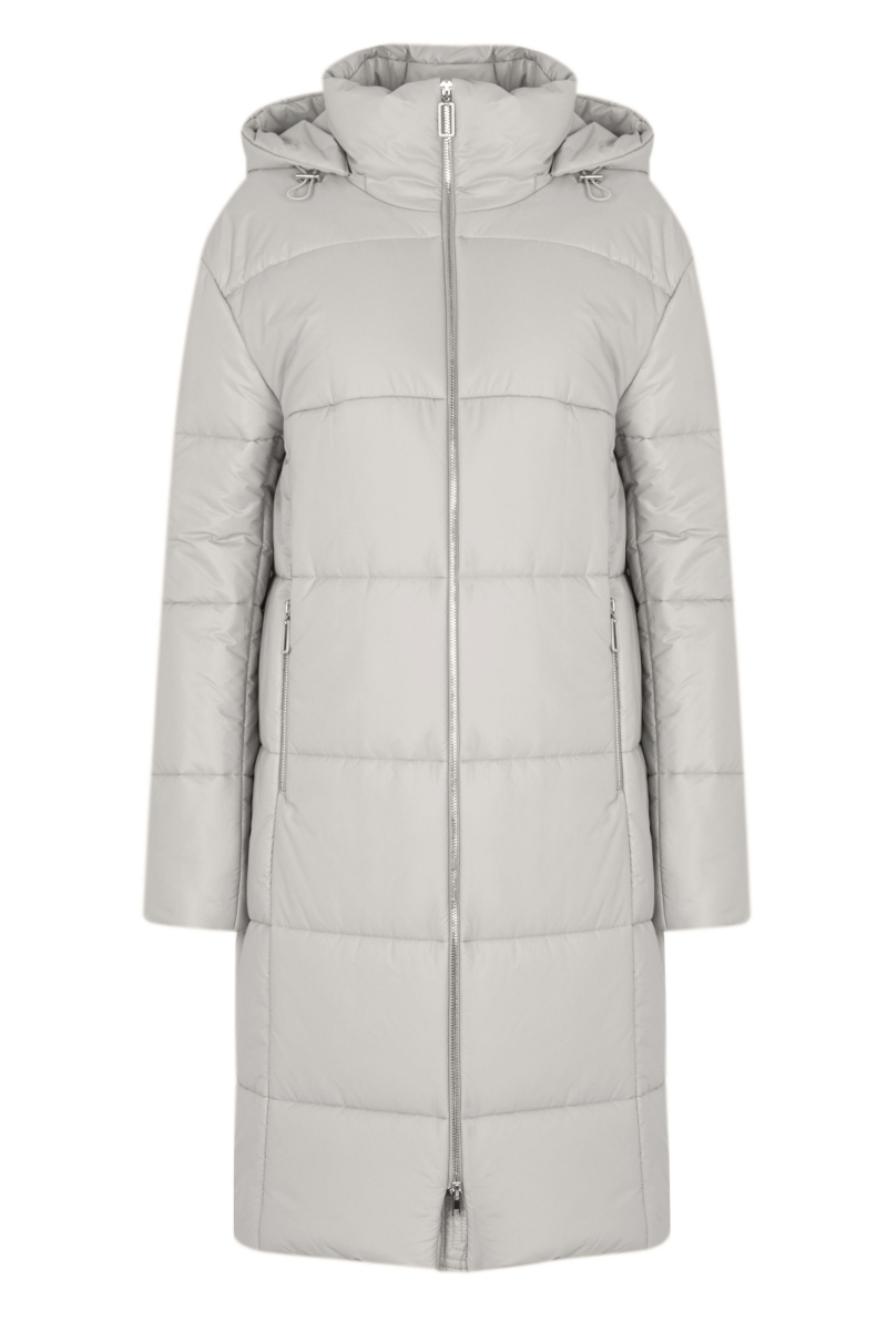 Женское пальто Elema 5-12327-1-164 светло-серый