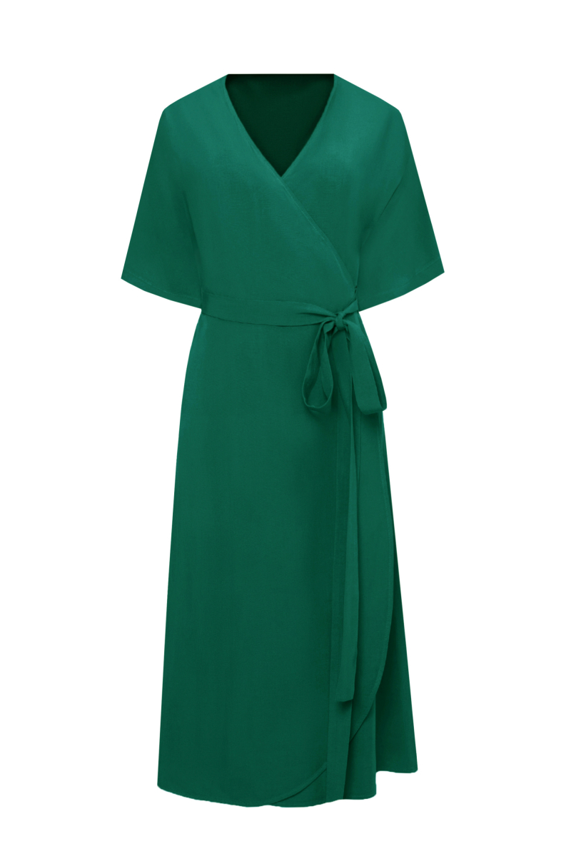 Платья Elema 5К-9947-1-164 зелёный