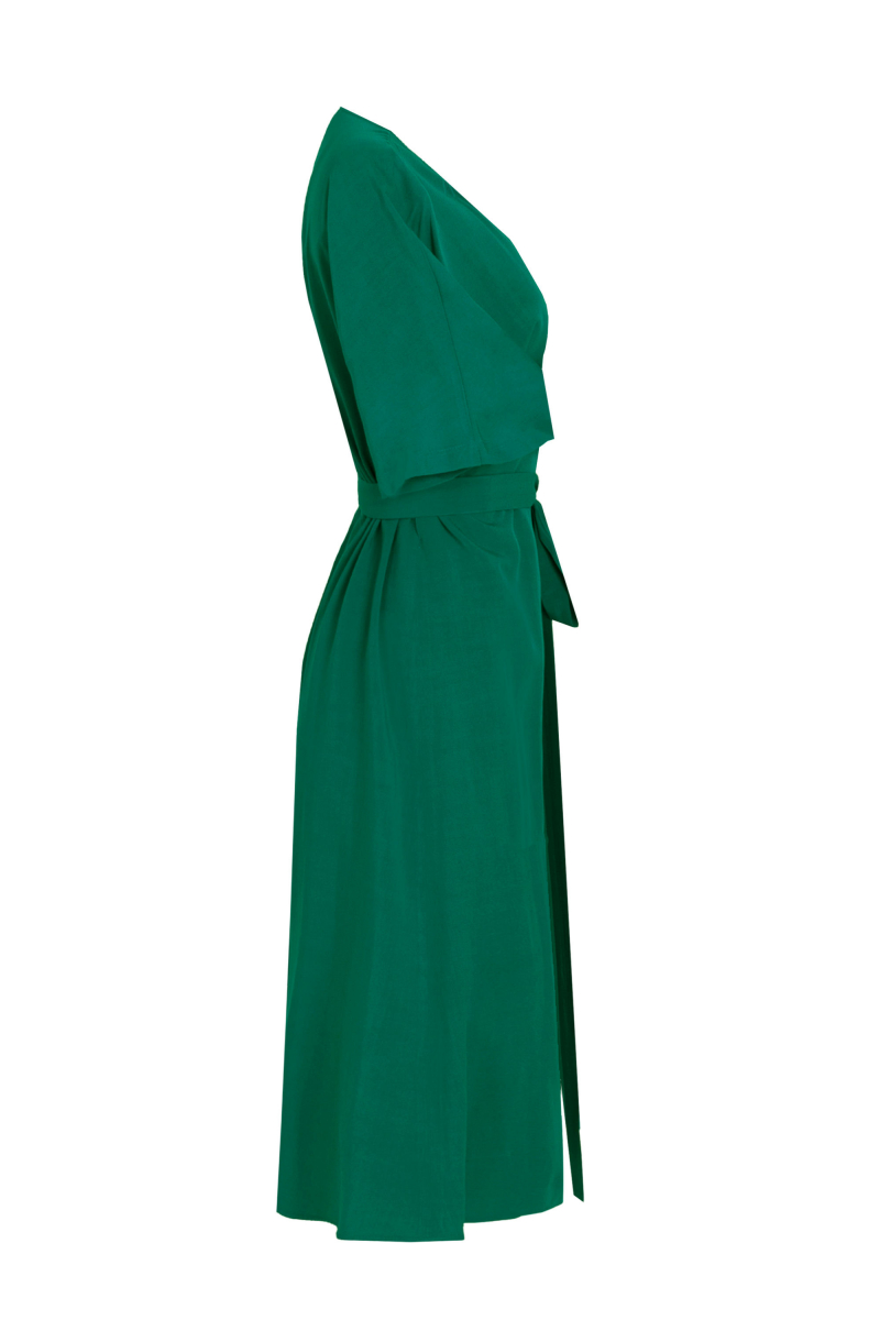 Платья Elema 5К-9947-1-164 зелёный