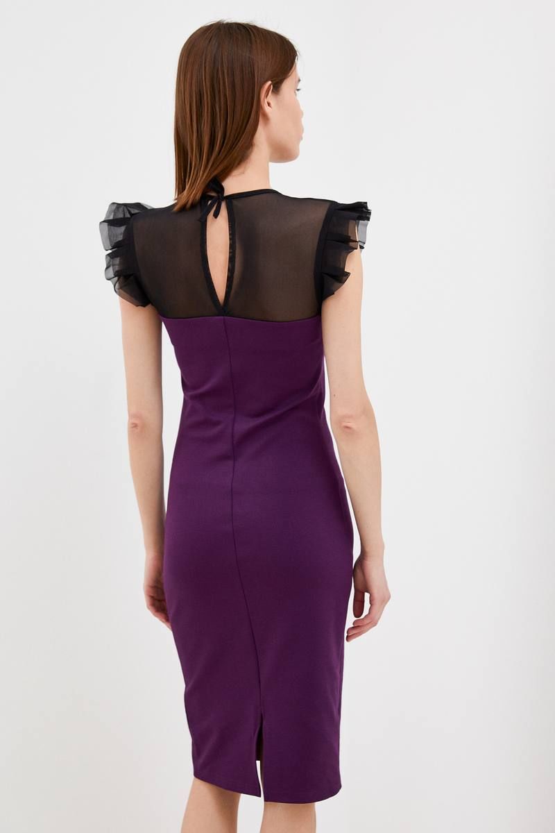 Платья Patriciа NY14761 фиолетовый,черный