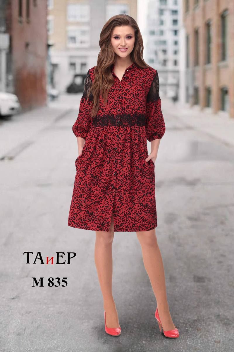 Платье TAiER 835 красный
