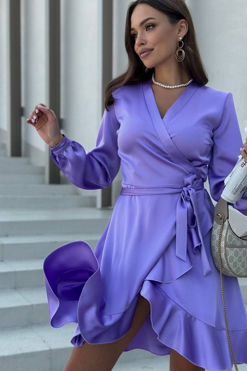 Платья Totallook 22-4-20 фиолетовый