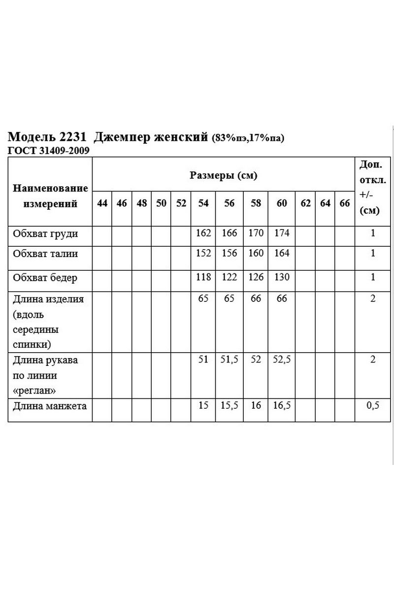 Джемперы Медея и К 2231