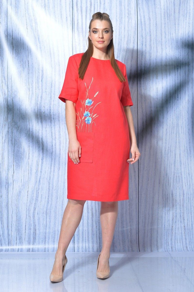 Платье MALI 419-014 красный