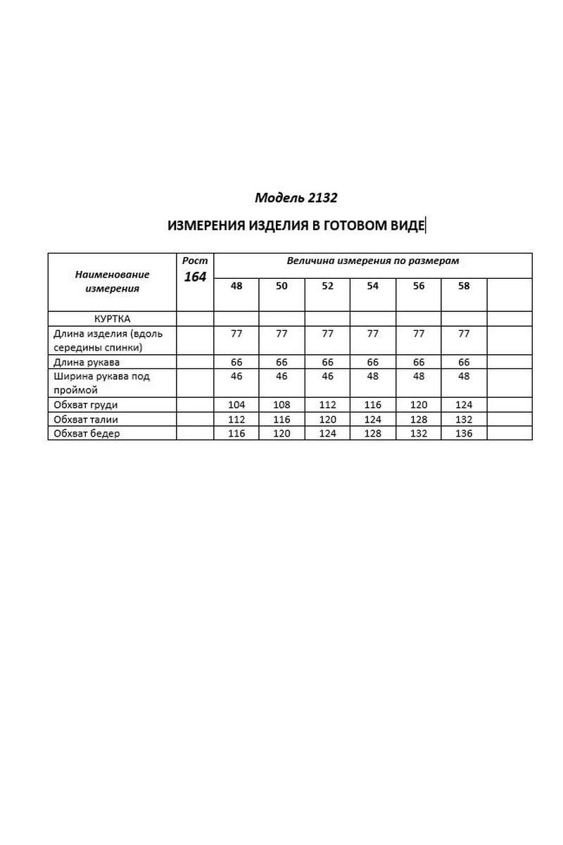 Женская куртка Shetti 2132 молочный