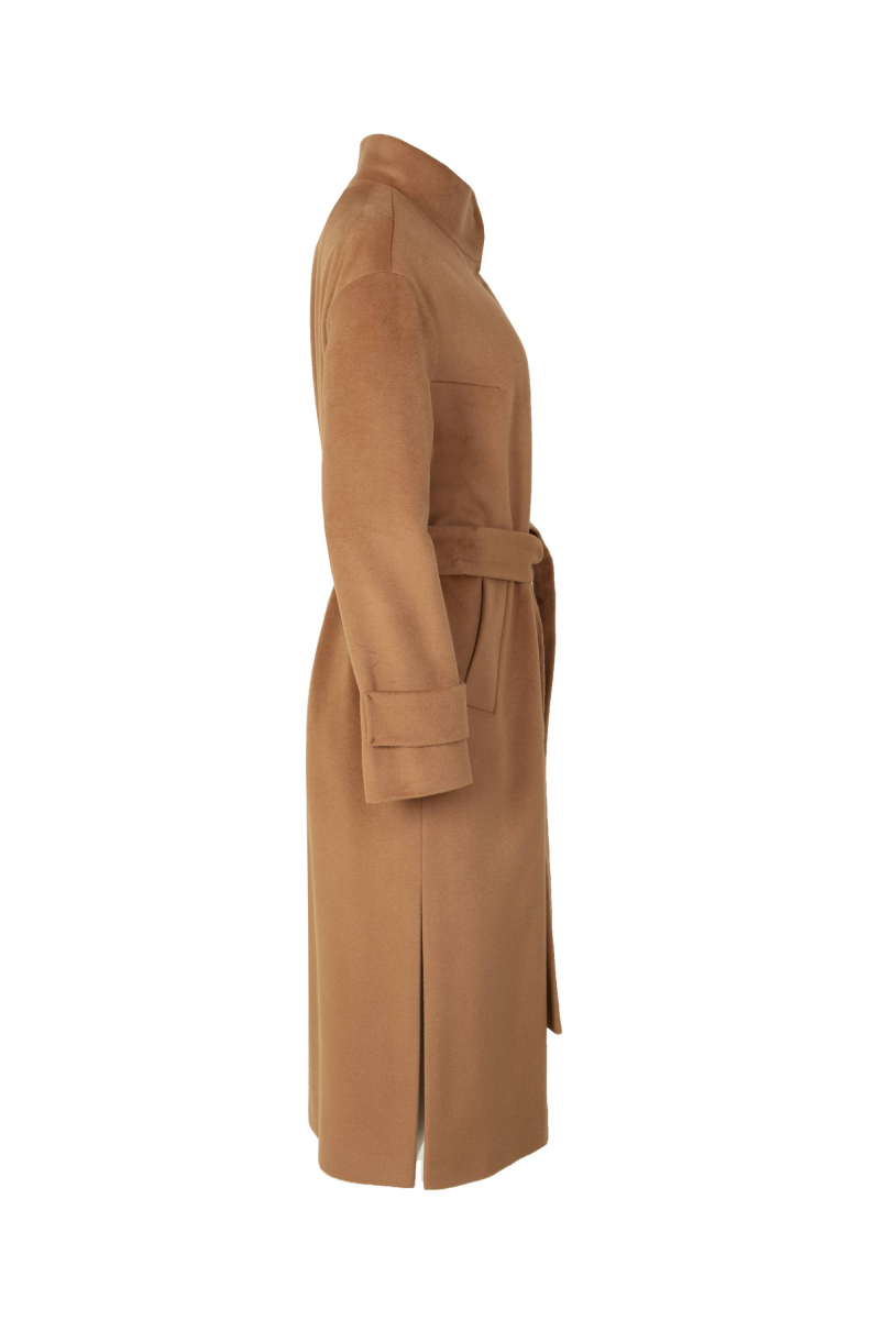 Женское пальто Elema 1-12695-1-164 бежевый