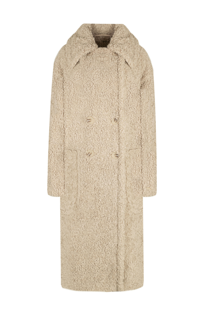 Женское пальто Elema 1-205-164 бежевый