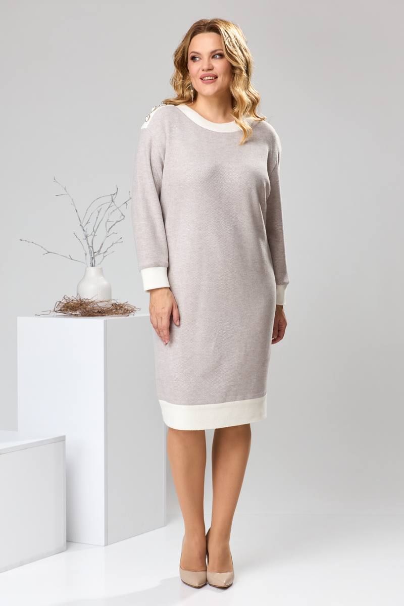 Платья Romanovich Style 1-2593 серый