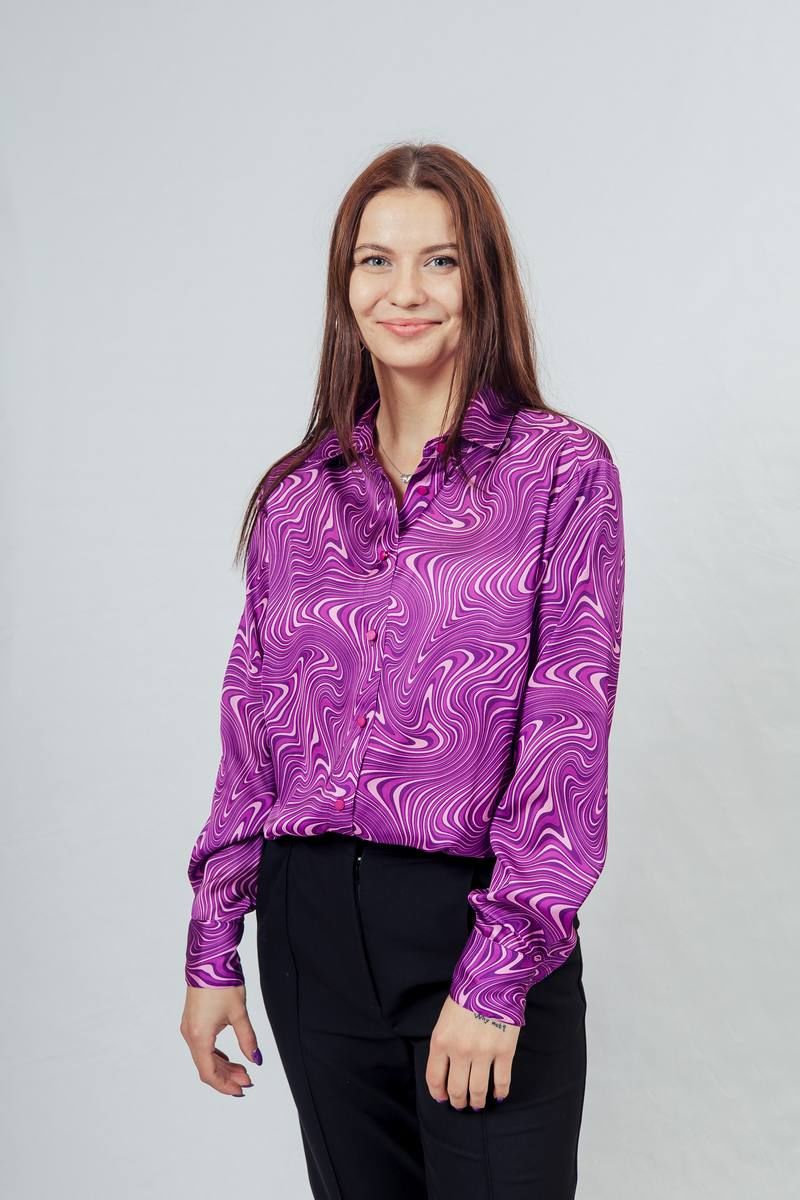 Блузы Nadex 20-076210/518-23 пурпурно-лиловый