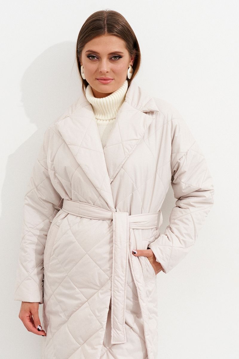 Женское пальто Ketty К-08570 бежевый