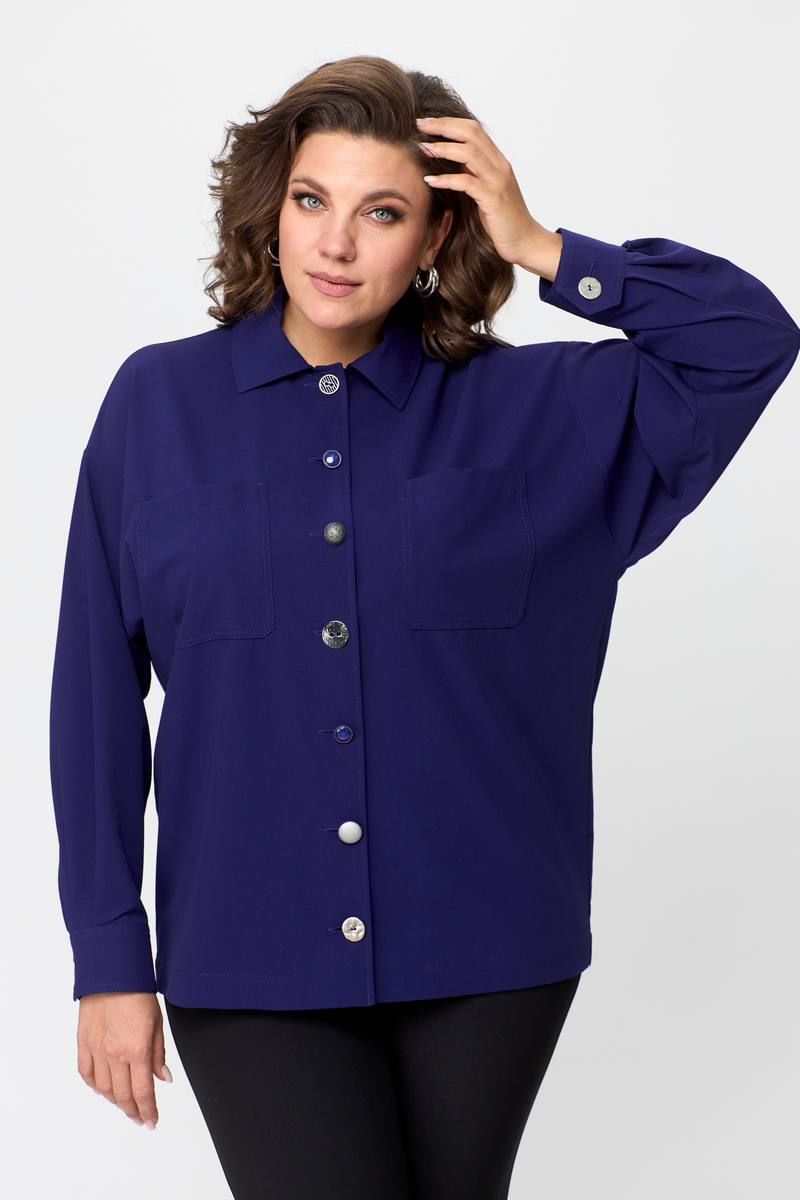 Рубашки Avenue Fashion 0310-1 синий
