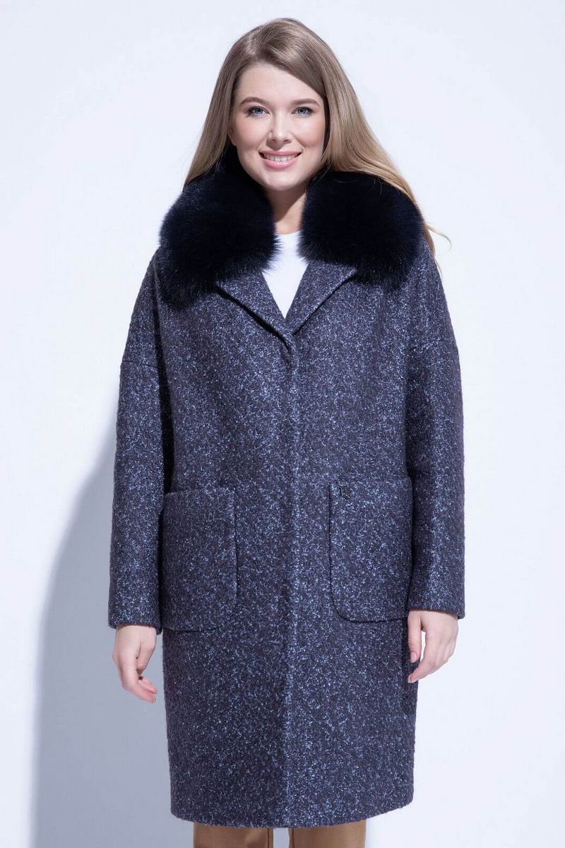 Женское пальто ElectraStyle НП4у-8023-225 графит