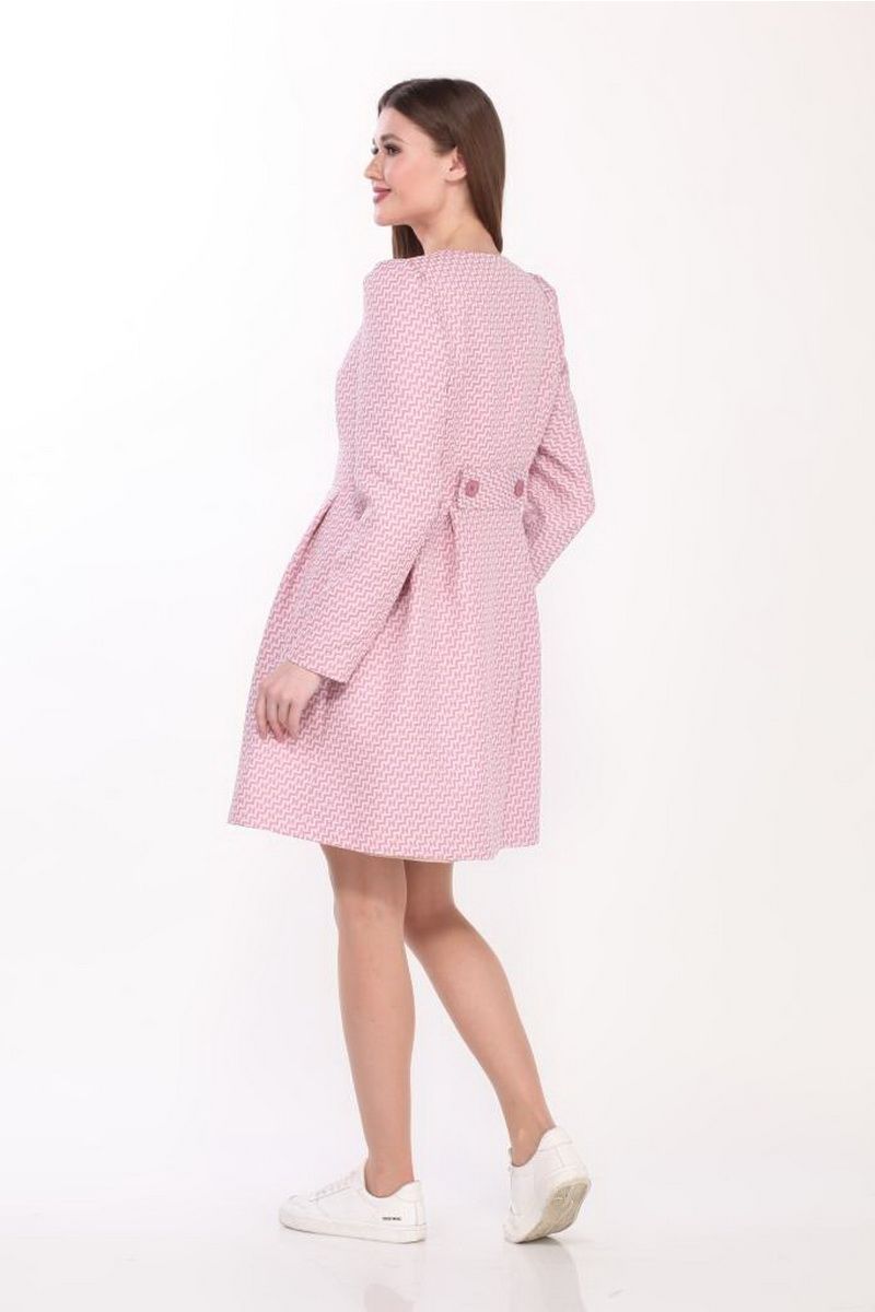 Женское пальто Djerza 2112А розовый