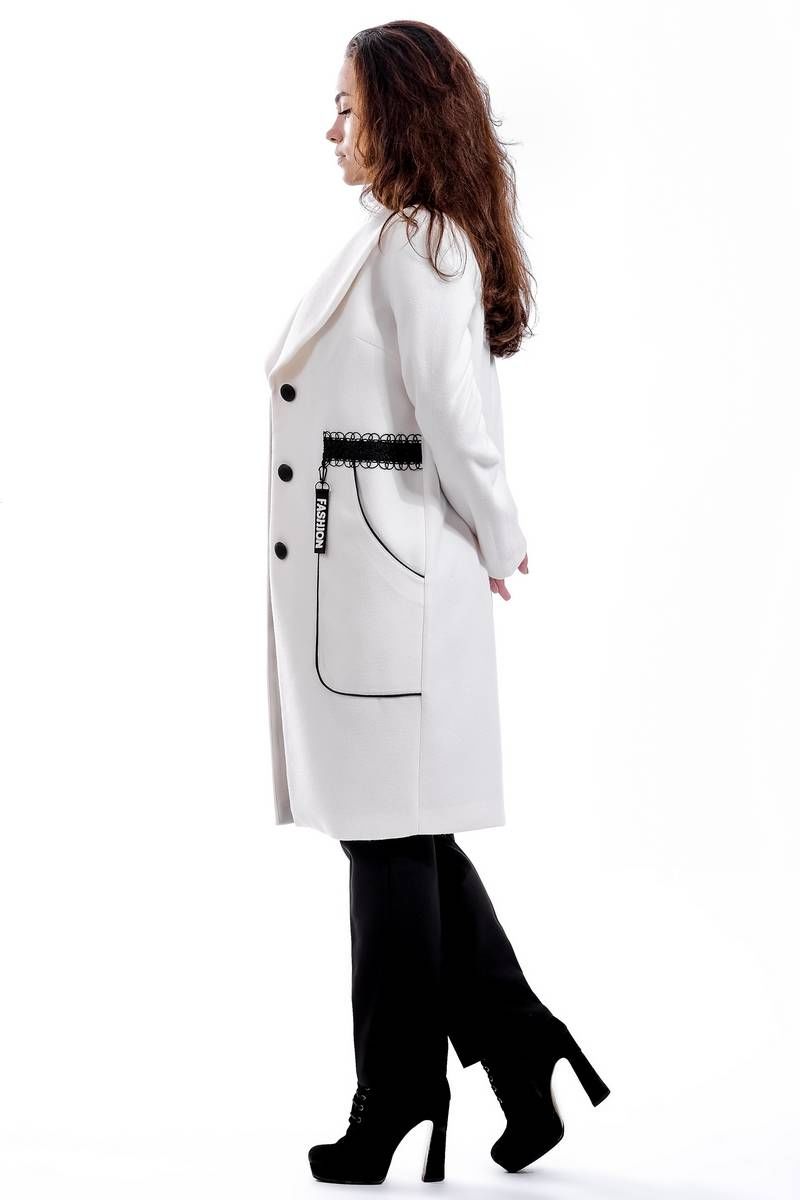 Женское пальто Nat Max ШПТ-0127-38 белый