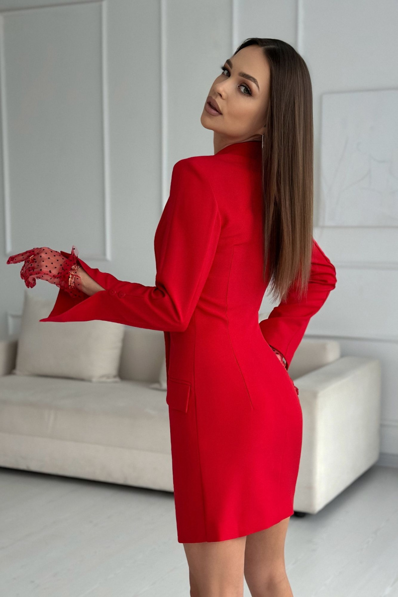Платья Dilana VIP 2018 красный