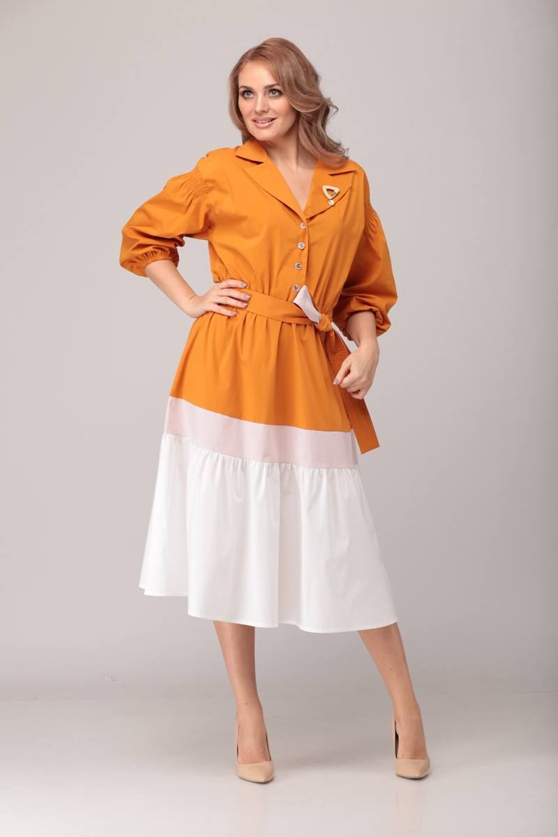 Платье Danaida 1837 оранжевый