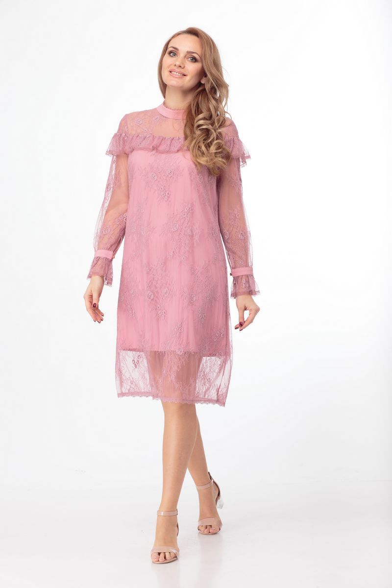 Платья Anelli 684 розовый