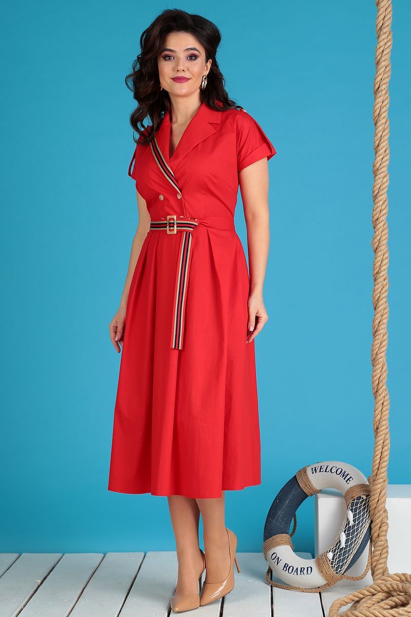 Платье Мода Юрс 2548 красный