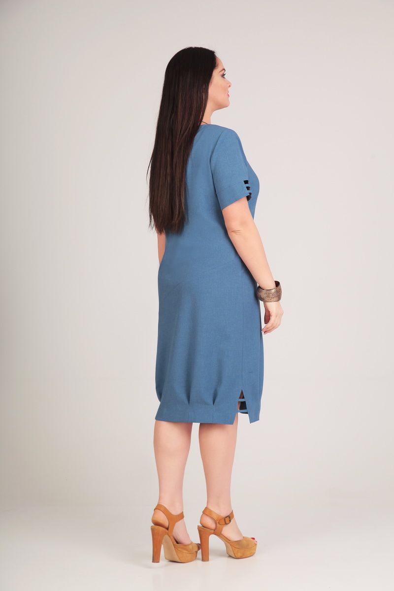 Платье Moda Versal П1761 синий