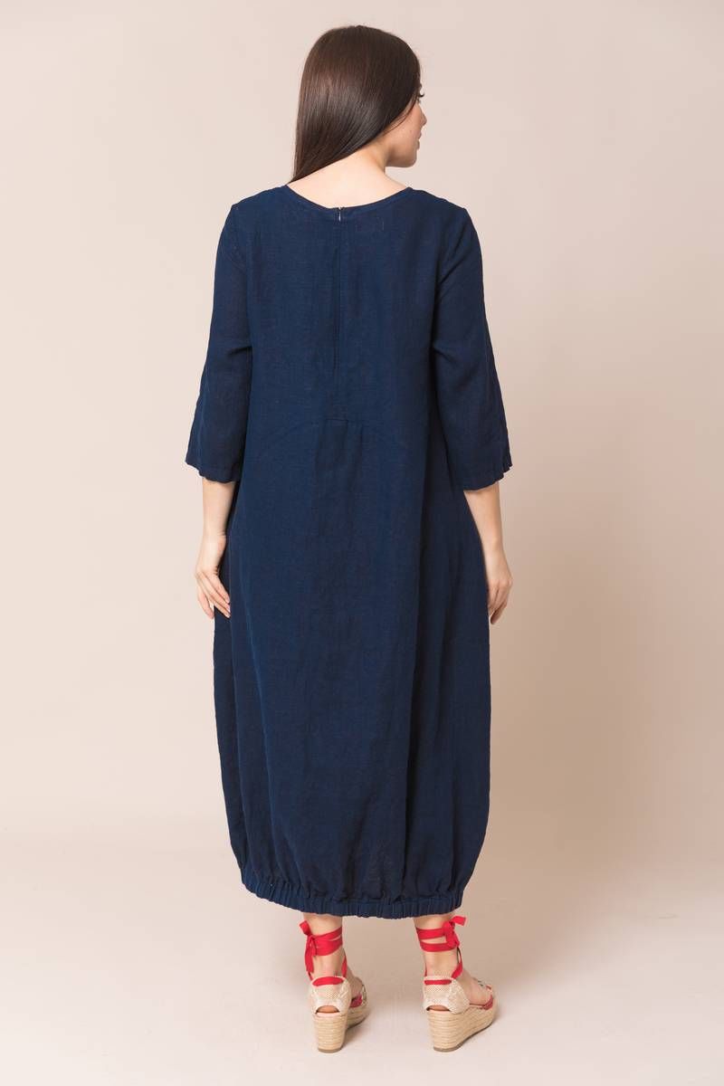 Платье Ружана 425-2 темно-синий