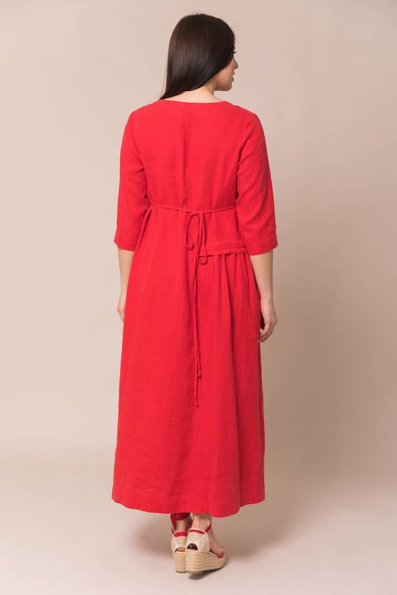 Платье Ружана 367-2 красный
