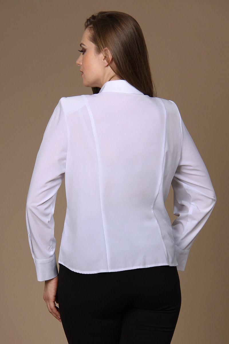 Блузы MIRSINA FASHION 1276 белый