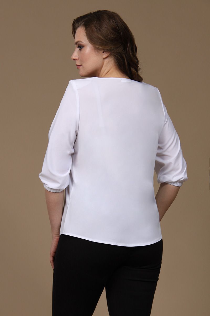 Блузы MIRSINA FASHION 1425 белый