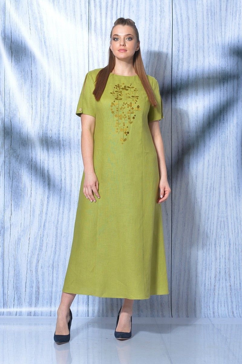 Платье MALI 419-012 яблоко