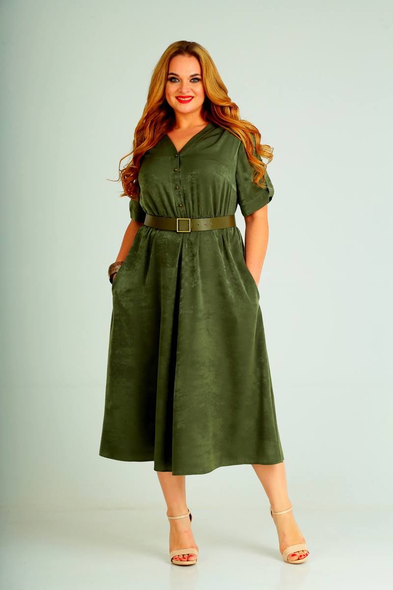 Платье Shetti 1064 зеленый