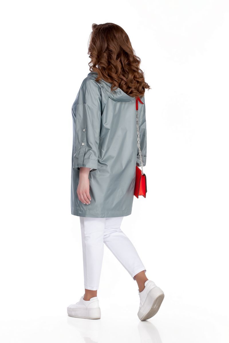 Женская куртка TEZA 1041 серый