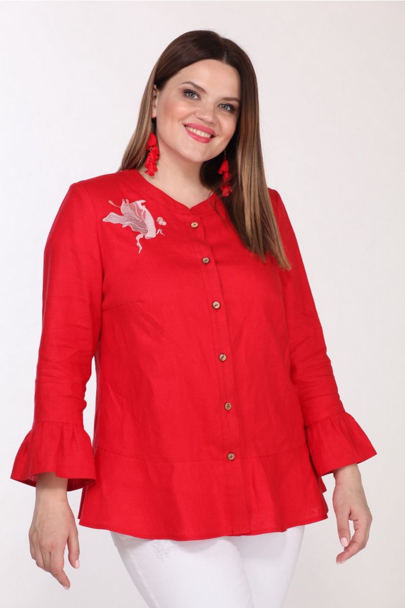 Блузы Djerza 012 красный