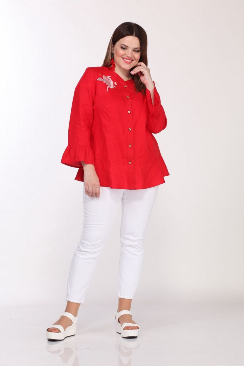 Блузы Djerza 012 красный
