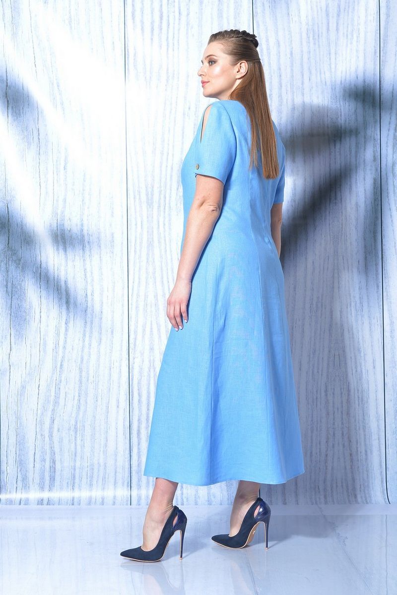 Платья MALI 419-012 голубой