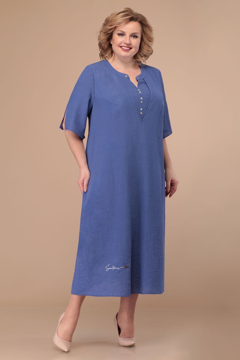 Платье Линия Л Б-1804 синий