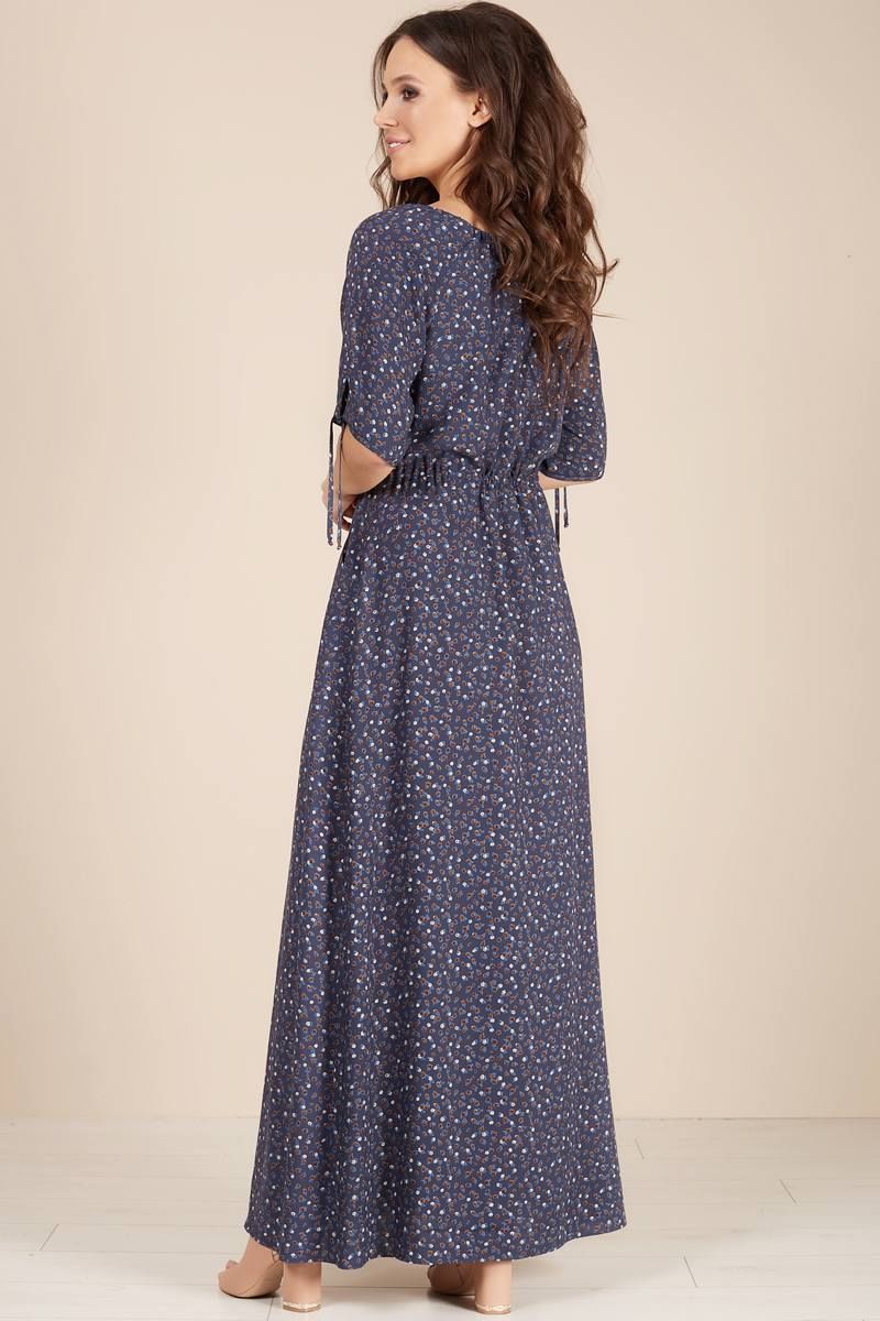 Платье Teffi Style L-1499 синий